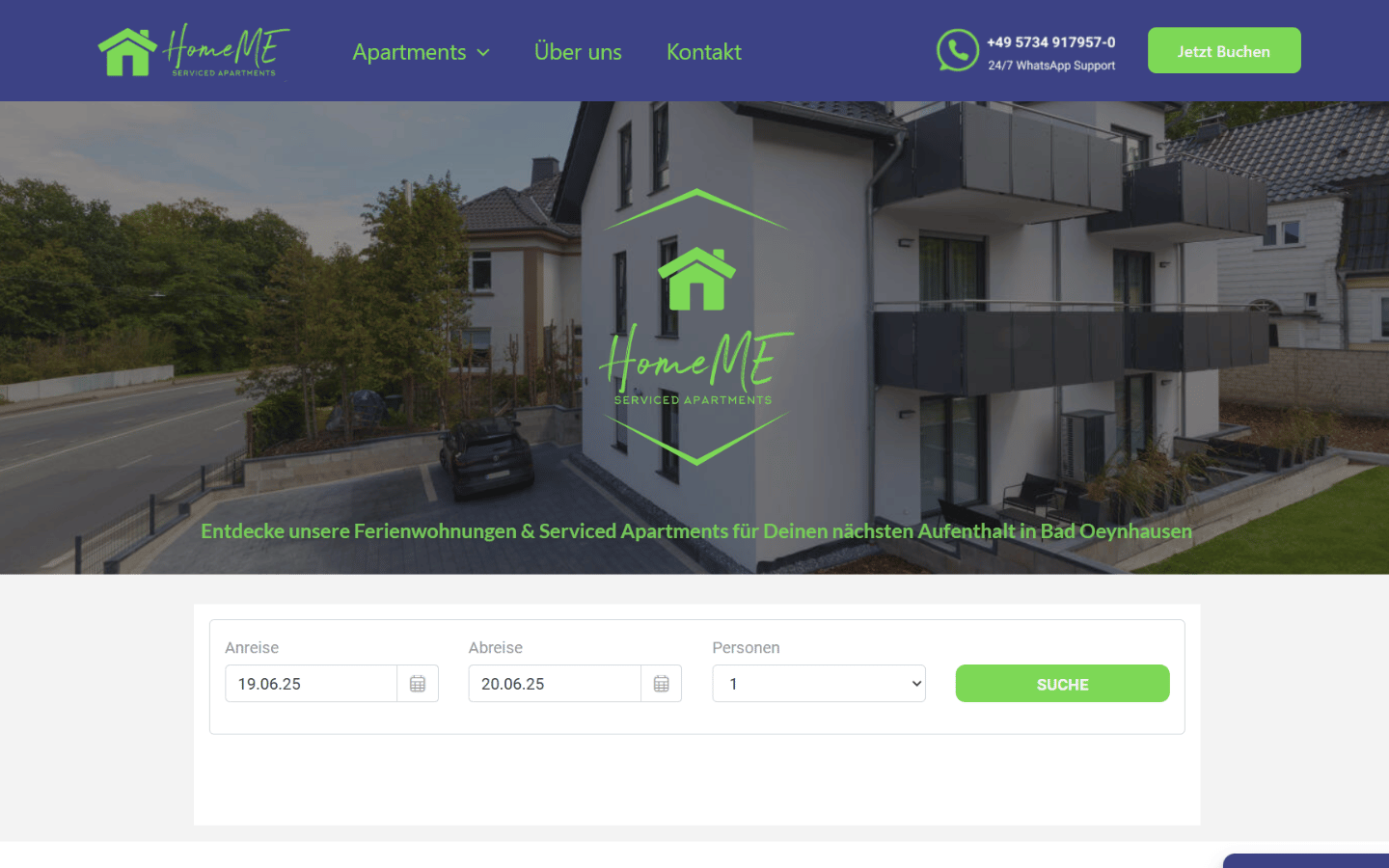 HomeMe – Immobilienplattform